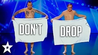 DON'T DROP YOUR TOWEL on Romania's Got Talent 2018