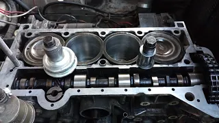 Renault 18, reparando el motor