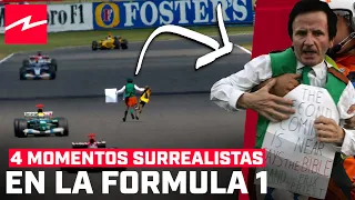 4 MOMENTOS SURREALISTAS DE LA F1