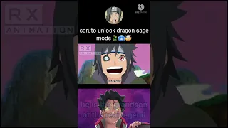 saruto meet dragon god🐉🥶🤯