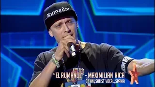 Românii au talent! "EL RUMANOL" Maximilian | Momentul emoționat care a stârnit lacrimile tuturor!