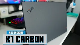 Recensione Lenovo ThinkPad X1 Carbon 7th gen 2019