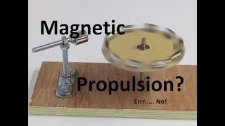 Magnetic Energy - Crude Magnet Disc Challenge!