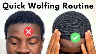 Quick Wolfing Routine | Lay Down 360 Waves Method