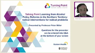 Learning from Alcohol Policy Reforms in the NT: radical interventions for radical problems