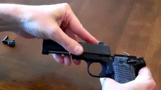 Sig Sauer p238 Takedown & Reassembly Don't destroy your gun!