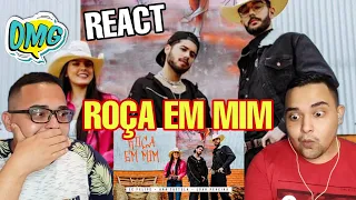 REACT Zé Felipe, Ana Castela e Luan Pereira LP - Roça Em Mim (Videoclipe Oficial)