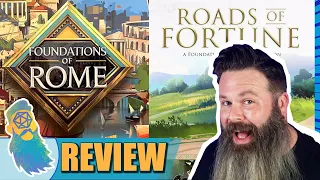 My Favorite Game of ALL TIME! Foundations of Rome with Roads of Fortune Expansion Review