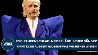 ESC 2024: Paukenschlag! Niederländischer Kandidat Joost Klein vom Wettbewerb ausgeschlossen!