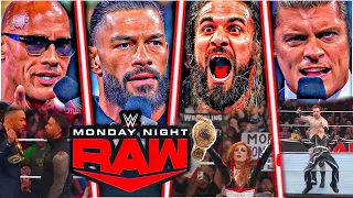 WWE RAW 22nd April 2024 Full Highlights HD | WWE Monday night RAW 22/4/2024 Highlights