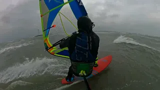 Another wave session in Dublin Bay