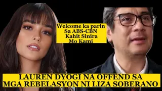 Lauren Dyogi, Nagsalita na Welcome parin daw si Liza Soberano sa ABS-CBN kahit Siniraan niya ito!