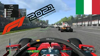 50% Race At Monza - F1 2021 - PS5 Gameplay