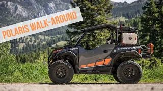 X Overland's Polaris General 1000 XP Side by Side Overland Build - First Walk Around