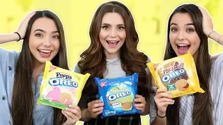 OREO CHALLENGE PART TWO! w/ the Merrell Twins!