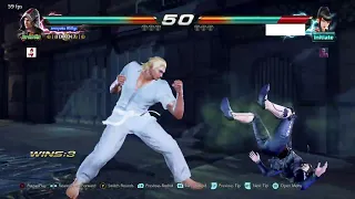 Tekken 7 - landing my first Shiro combo online