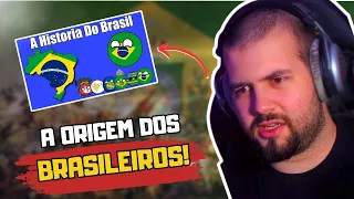 Português Reage à História do BRASIL
