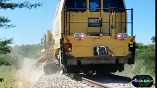 FERROVIA TRANSNORDESTINA / OBRAS EM LAVRAS DA MANGABEIRA -CE