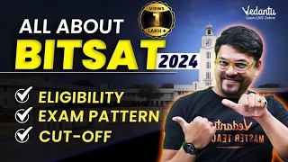 All About BITSAT 2024 | Cut off, Eligibility, Exam date, Exam Pattern | Harsh Sir @VedantuMath