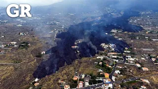 Arrasa lava con todo en La Palma