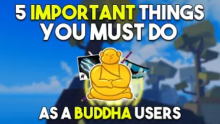 Top 5 TIPS & TRICKS To Become The Best Buddha Users! - Blox Fruits
