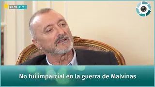 Arturo Pérez-Reverte: "No fui imparcial en la guerra de Malvinas"