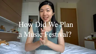 Music Student Life: Planning a Music Festival at Tianjin Juilliard