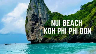 Best beach in Koh Phi Phi? Nui Beach by kayak