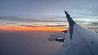 Dusk/Night approach and landing London Heathrow 2024 - British Airways Airbus A320 NEO