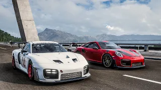 Forza Horizon 5 Drag Race: Porsche 935 vs Porsche 911 GT2 RS