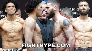 HIGHLIGHTS | EXPLOSIVE DAVID BENAVIDEZ VS. CALEB PLANT FINAL WAR OF WORDS AT FIERY WEIGH-IN