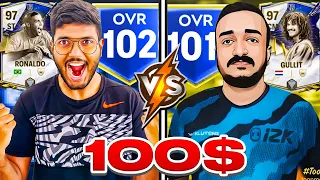 If I Lose, I Have to Pay 100$! Me vs @Saumya_H2H (3-time Esports Champion in FC MOBILE)