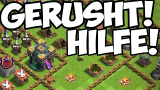 HILFE ICH BIN GERUSHT! WAS NUN? 😂 Clash of Clans * CoC [deutsch/german]