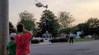 MedEvac Helicopter Landing and Take Off | CLOSE!