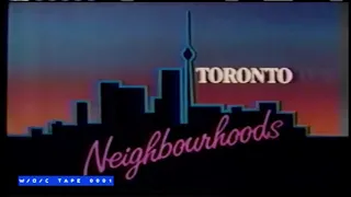 Toronto Neighbourhoods "Queen & Spadina with Martha Johnson" - CBC TV - 1984