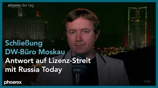 Demian van Osten zur Schließung des DW-Büros in Moskau