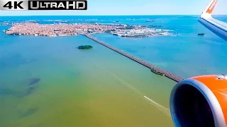 Landing Venice | AWESOME VIEWS!! | EASYJET A320
