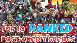 TOP 10 RANKED Marvel Post-Credit Scenes | MCU