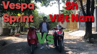 Nên Mua Vespa Sprint Hay Sh Việt Nam Đánh Giá Thực Tế Từ Người Dùng | Tạp Hoá Vê Lốc