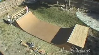 How to build a halfpipe from start to finish