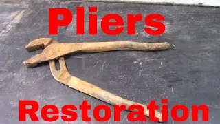 Pliers Restoration: Or A Waste of Time?