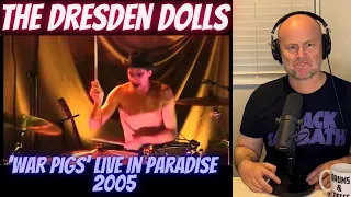 Drum Teacher Reacts: BRIAN VIGLIONE | The Dresden Dolls - 'War Pigs' (Live: In Paradise 2005)