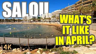 Walking Tour of Salou Costa Duarada Spain | What's It Like In April?