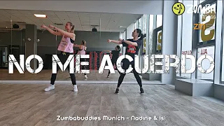 No Me Acuerdo - Thalia & Natti Natasha (Zumba® Choreo) - Zumbabuddies Munich