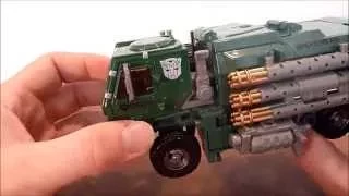 Transformers 4 A.O.E. Die-cast ' Oversized ' Leader class HOUND Review