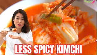 SECRET to making LESS Spicy AUTHENTIC Kimchi with ADDICTIVE Kimchi Juice! SMALL BATCH Kimchi Recipe