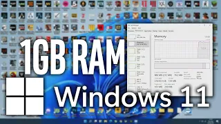 Windows 11 on 1GB RAM