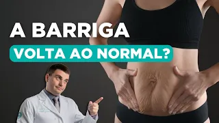 RECUPERANDO A FORMA Pós-Parto: Quando a BARRIGA da Gestante VOLTA ao NORMAL?