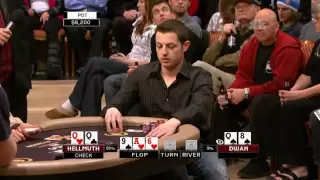 Tom durrrr Dwan vs. Phil Hellmuth Heads Up Poker Championship 2009 1/2