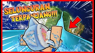 ATUN & MOMON NAIK SELUNCURAN PALING TINGGI DAN PANJANG di ROBLOX !! Feat @sapipurba